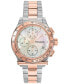 Salvatore Women's Swiss Chronograph 1927 Two-Tone Stainless Steel Bracelet Watch 38mm