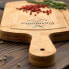 Cutting board Quid Carnivoro Brown Wood Steel 22 x 2 cm