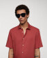 Фото #1 товара Рубашка мужская MANGO Regular-Fit с коротким рукавом