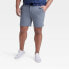 Фото #1 товара Men's Big Golf Shorts 8" - All in Motion Heathered Blue 50