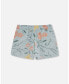 ფოტო #3 პროდუქტის Girl French Terry Short Baby Blue With Printed Romantic Flower - Toddler Child