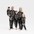 Фото #9 товара Men's Big & Tall Glow-In-The-Dark Skeleton Halloween Matching Family Union Suit