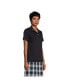 ფოტო #15 პროდუქტის Women's School Uniform Short Sleeve Feminine Fit Interlock Polo Shirt