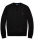 ფოტო #5 პროდუქტის Men's Washable Wool V-Neck Sweater