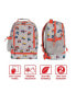 Фото #3 товара Kids Prints 2-In-1 Backpack and Insulated Lunch Bag - Trucks