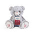 Фото #6 товара Мягкая игрушка для девочек KALOO Mae Gray Bear Musical Prestige 31 cm toy