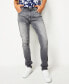 Фото #12 товара Men's Grey Skinny Jeans, Created for Macy's