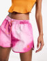 Фото #1 товара adidas Originals runner woven shorts in clear pink