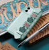 Kingxbar Kingxbar Sweet Series żelowe etui ozdobione oryginalnymi Kryształami Swarovskiego z podstawką iPhone 12 Pro Max zielony