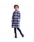 ფოტო #3 პროდუქტის Big Girls FORD FANCY YARN LONG CARDIGAN