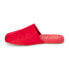 BEACH by Matisse Pallenberg Slip On Mules Womens Red Flats Casual PALLENBERG-629