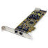 Фото #1 товара StarTech.com Dual Port PCI Express Gigabit Ethernet PCIe Network Card Adapter - PoE/PSE - Internal - Wired - PCI Express - Ethernet - 2000 Mbit/s