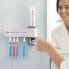 Фото #14 товара УФ-стерилизатор для зубных щеток с держателем и дозатором для зубной пасты Smiluv InnovaGoods