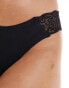 Фото #2 товара Cotton On party pants seamless g-string brief in black