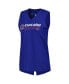 Фото #4 товара Women's Royal Chicago Cubs Paisley Chase V-Neck Tank Top
