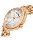 ფოტო #2 პროდუქტის Alexander Watch A201B-03, Ladies Quartz Small-Second Watch with Rose Gold Tone Stainless Steel Case on Rose Gold Tone Stainless Steel Bracelet