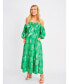 ფოტო #5 პროდუქტის Women's Floral Off the Shoulder Maxi Blair Dress