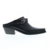 Фото #1 товара Diesel D-Santiago Mule L Y02896-PR516-T8013 Mens Black Mules Slippers Shoes 10