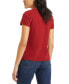 Фото #2 товара Women's Perfect Cotton V-Neck Short-Sleeve T-Shirt