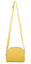 Dámská kožená crossbody kabelka 12 yellow