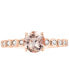 Фото #4 товара Кольцо LALI Jewels Morganite Diamond Rose Gold