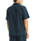 Men's Crafted Printed Camp Sleep Pajama Shirt