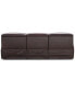 Фото #13 товара CLOSEOUT! Dextan Leather 3-Pc. Sofa with 2 Power Recliners, Created for Macy's