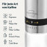 Фото #10 товара Silberthal Manual Coffee Grinder, Adjustable Grinding Level, Stainless Steel and Glass Hand Grinder