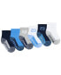 Фото #2 товара Baby and Toddler Boys Core Jumpman Ankle Socks, Pack of 6