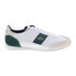 Lacoste Angular 123 4 CMA Mens White Canvas Lifestyle Sneakers Shoes