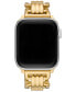 Фото #3 товара Браслет для часов Tory Burch Jewelry Link gold-Tone Stainless Steel для Apple Watch® 38мм/40мм