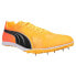 Фото #2 товара Puma Evospeed Crossfox 4 Track & Field Mens Orange Sneakers Athletic Shoes 3770