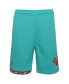 ფოტო #3 პროდუქტის Big Boys Turquoise Vancouver Grizzlies Hardwood Classics Swingman Shorts