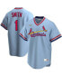 Фото #1 товара Men's Ozzie Smith Light Blue St. Louis Cardinals Road Cooperstown Collection Player Jersey