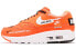 Фото #1 товара Кроссовки женские Nike Air Max 1 LX "Just Do It" оранжевые 917691-800