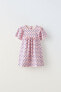Фото #1 товара Платье из жаккардовой ткани с принтом ZARA