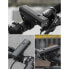 Фото #10 товара Lampka rowerowa przednia USB białe światło 4 tryby pracy czarna