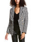 Фото #1 товара Avantlook Frayed Blazer Women's Black Xs