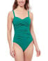 Фото #1 товара Profile By Gottex Tutti Frutti D-Cup Wide Strap One-Piece Women's