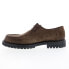 Фото #5 товара Bruno Magli Hopper MB1HPRO1 Mens Brown Suede Oxfords & Lace Ups Casual Shoes