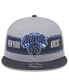 Men's Gray/Charcoal New York Knicks 2024 NBA Draft 9FIFTY Snapback Hat