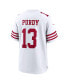 Фото #2 товара Men's Brock Purdy White San Francisco 49ers Game Player Jersey