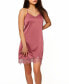 Фото #1 товара Women's Charlotte Satin and Lace Chemise