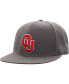 Фото #5 товара Men's Charcoal Oklahoma Sooners Team Color Fitted Hat