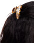 Фото #2 товара Accessorize large hair claw clip in tortoiseshell