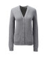Фото #4 товара Women's School Uniform Cotton Modal Button Front Cardigan Sweater