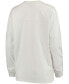 Фото #4 товара Women's White Wisconsin Badgers Edith Long Sleeve T-shirt