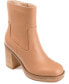 ფოტო #1 პროდუქტის Women's Brittany Block Heel Booties