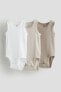 Фото #1 товара 3-pack Sleeveless Bodysuits