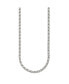 ფოტო #1 პროდუქტის Stainless Steel Fancy Circle Link Chain Necklace